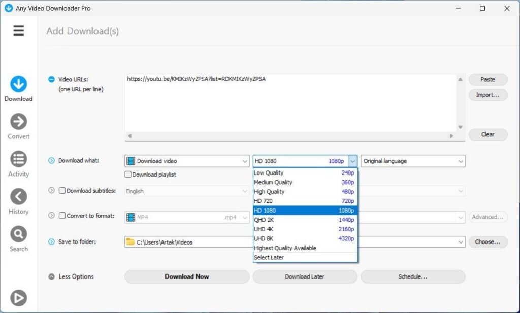 Any Video Downloader Pro Crackeado Baixar Para Windows 2026